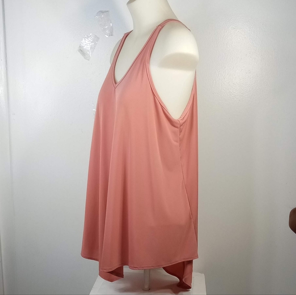 Firts Love Flowy Chiffon Sleeveless Top Sz 2X - Picture 4 of 8